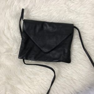 H&M black mini side purse